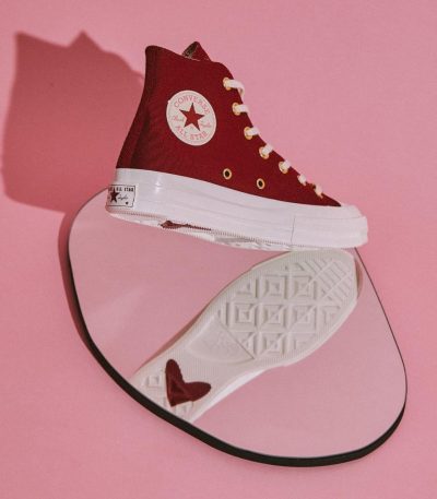 converse all star chuck 70 hi valentines trainers back alley brick